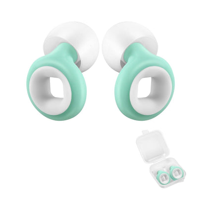 Weiche Silikon-Ohrstöpsel zur Lärmminderung, Silikon-Ohrgeräuschblocker zum Schlafen, Geräuschempfindlichkeit, Flugreisen