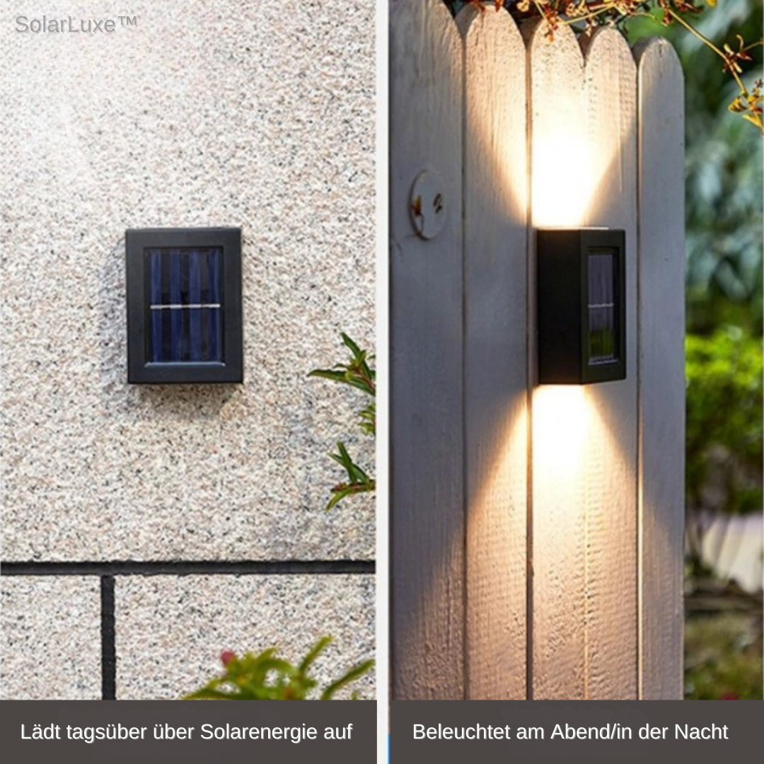 Sandsberg | LED-Solarwandleuchten