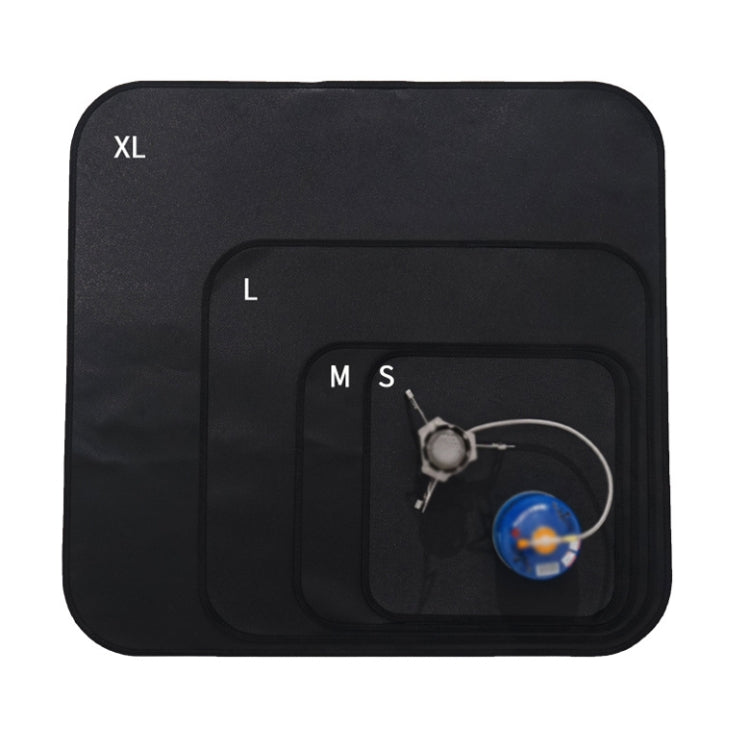 Sandsberg | CLS Outdoor Camping Silikon feuerfeste Decke Picknick Grill Wärmedämmung Pad, Größe: XL: 800x750mm