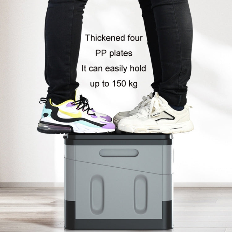 Sandsberg | Auto Faltbare tragbare Toilette Outdoor Notfall Mobile Toilette (Dunkelgrau)