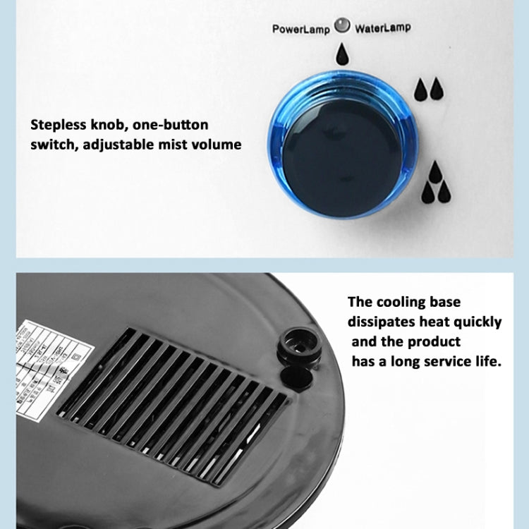 Sandsberg | 4L Reptil Befeuchter Nebelgerät Kühle Nebel Nebel Mister mit Schlauch für Schildkrötenhabitat EU-Stecker