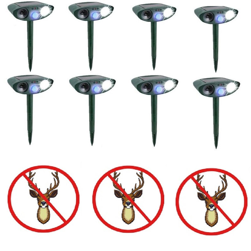 Sandsberg | Ultraschall Rehvertreiber Solar betrieben für Garten Schutz