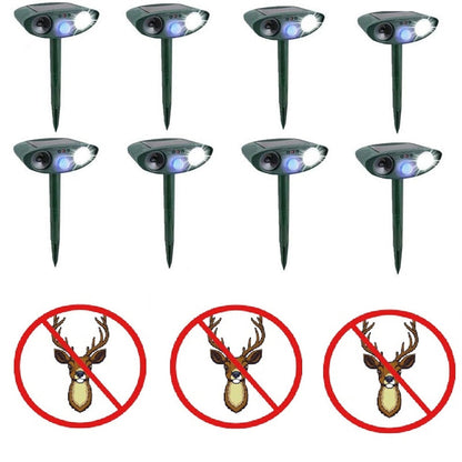 Sandsberg | Ultraschall Rehvertreiber Solar betrieben für Garten Schutz
