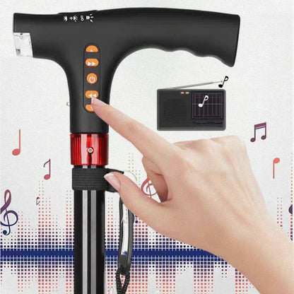 Intelligenter Spazierstock für ältere Menschen mit LED-Licht