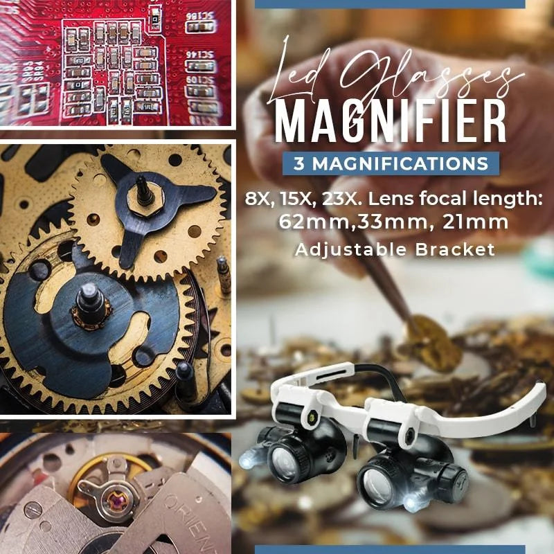 Sandsberg Vergrößerungsglas (8x 15x 23x)