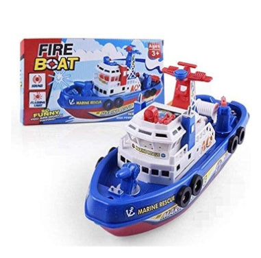 Sandsberg Marine Feuerboot für Jungen von 3 bis 6 Jahren, Simulationsmodell eines Schnellboots.