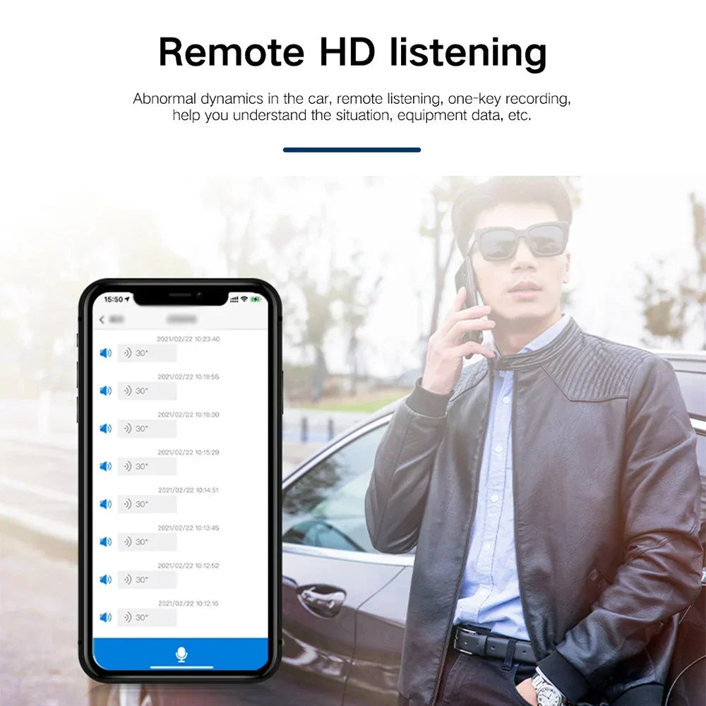 TrackMaster - Mini Drahtloser GPS-Tracker mit Magnetmontage