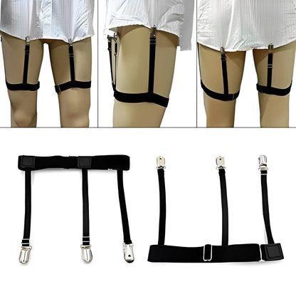 Herren Hemd-Stäbe Gummibänder Hosenträger für sicheren Hemd-Halter