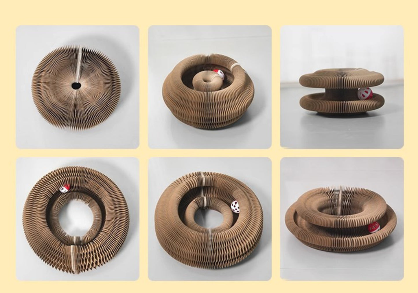 Sandsberg | Organ Katze Kratzbrett Nest ist verschleißfest und nicht fallen Chips