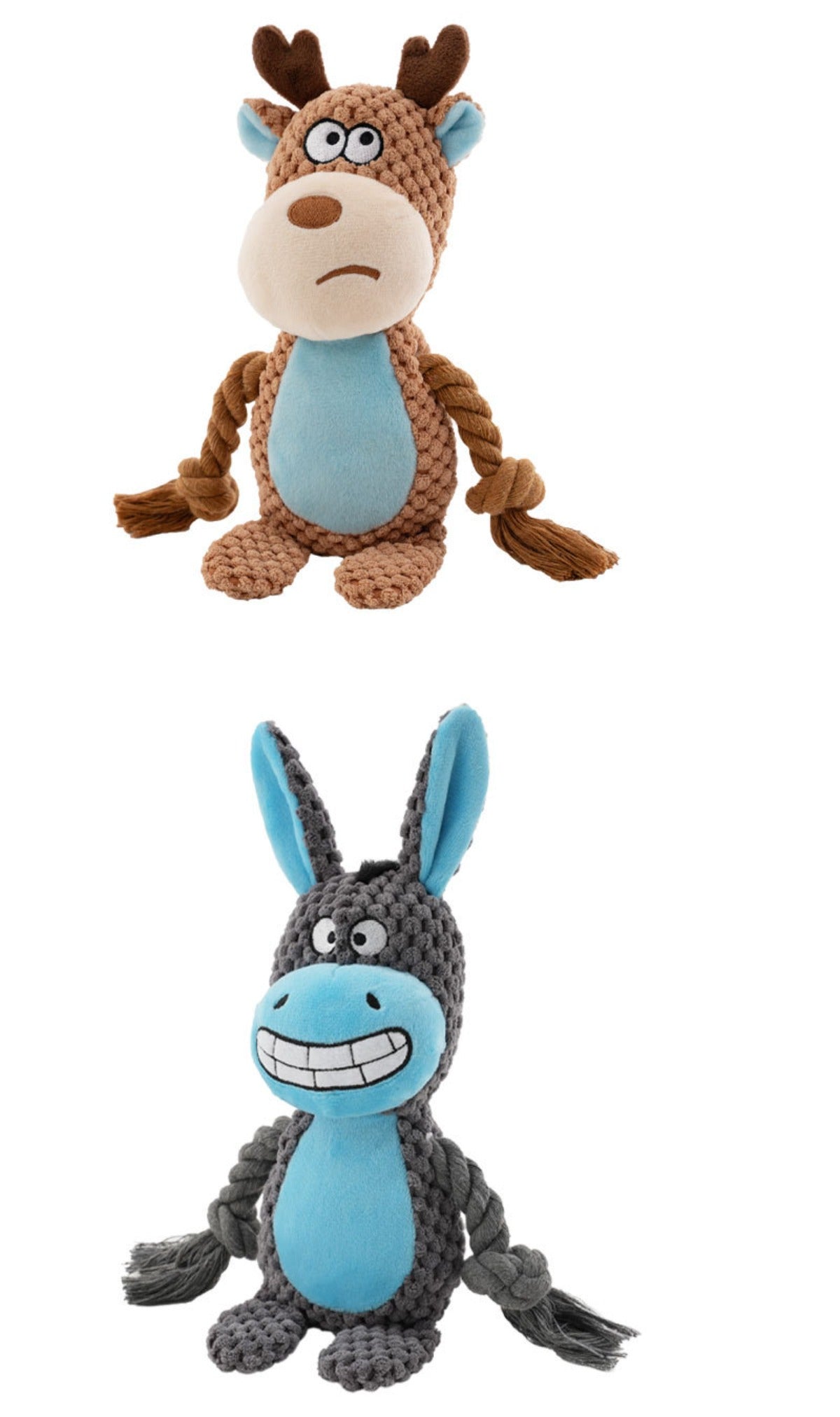 Sandsberg | Haustier Plüsch klingende Baumwolle Seil Spielzeug