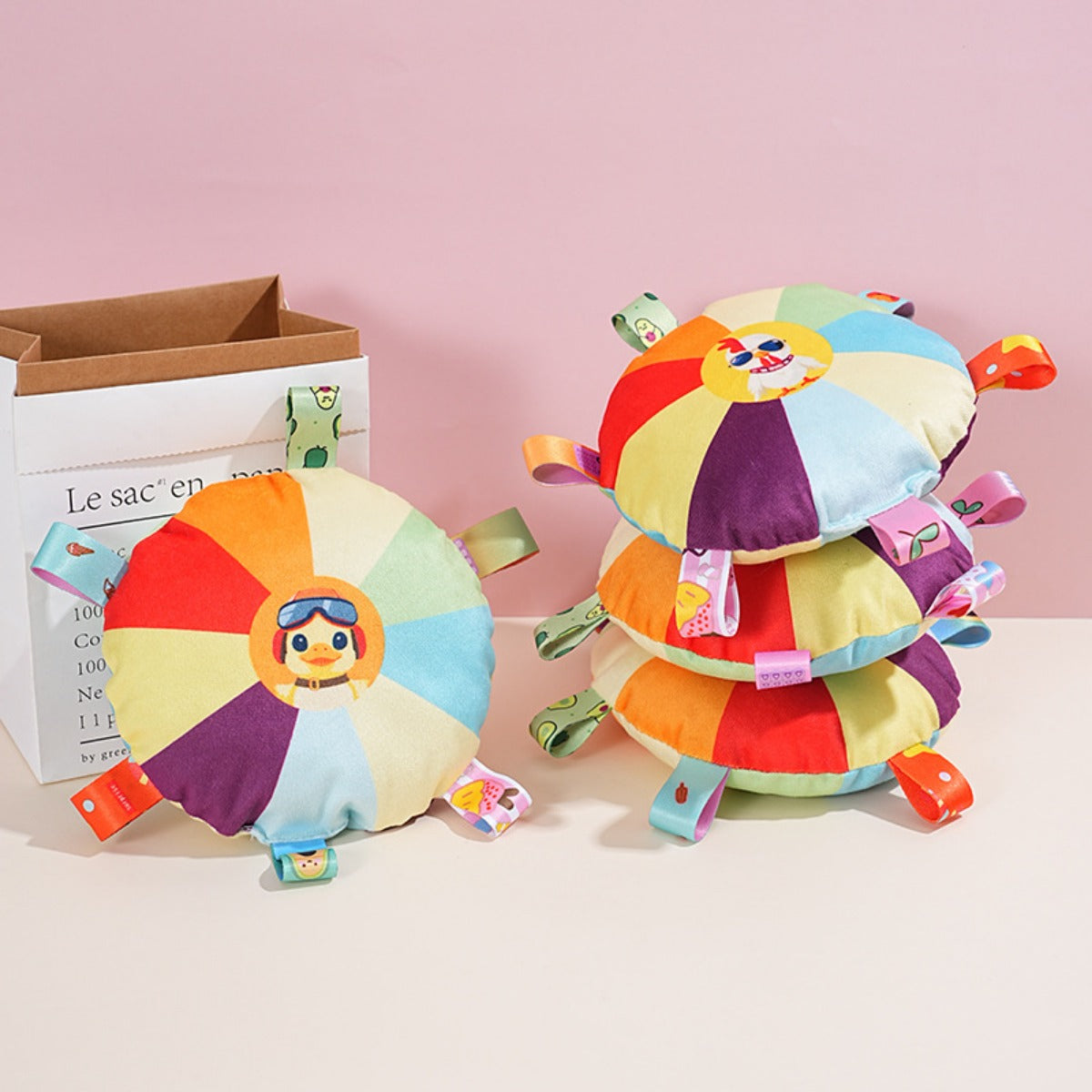 Sandsberg | Hund Frisbee Spielzeug Plüsch Sound Frisbee