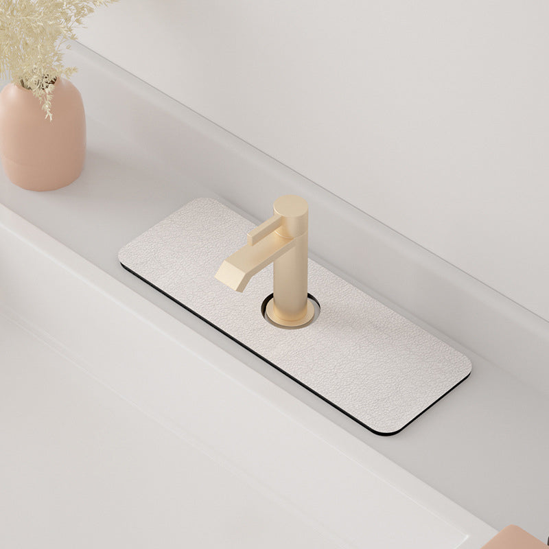 Matte für Wasserhähne aus Kieselgur