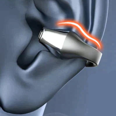 Kabellose Ohrclip Knochenleitkopfhörer