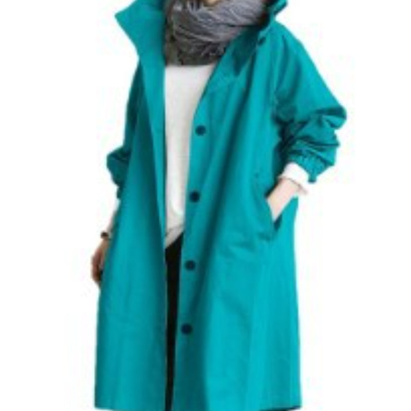 Wind- und wasserdichter Trenchcoat für Damen