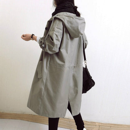 Wind- und wasserdichter Trenchcoat für Damen