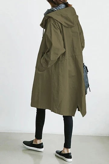Wind- und wasserdichter Trenchcoat für Damen