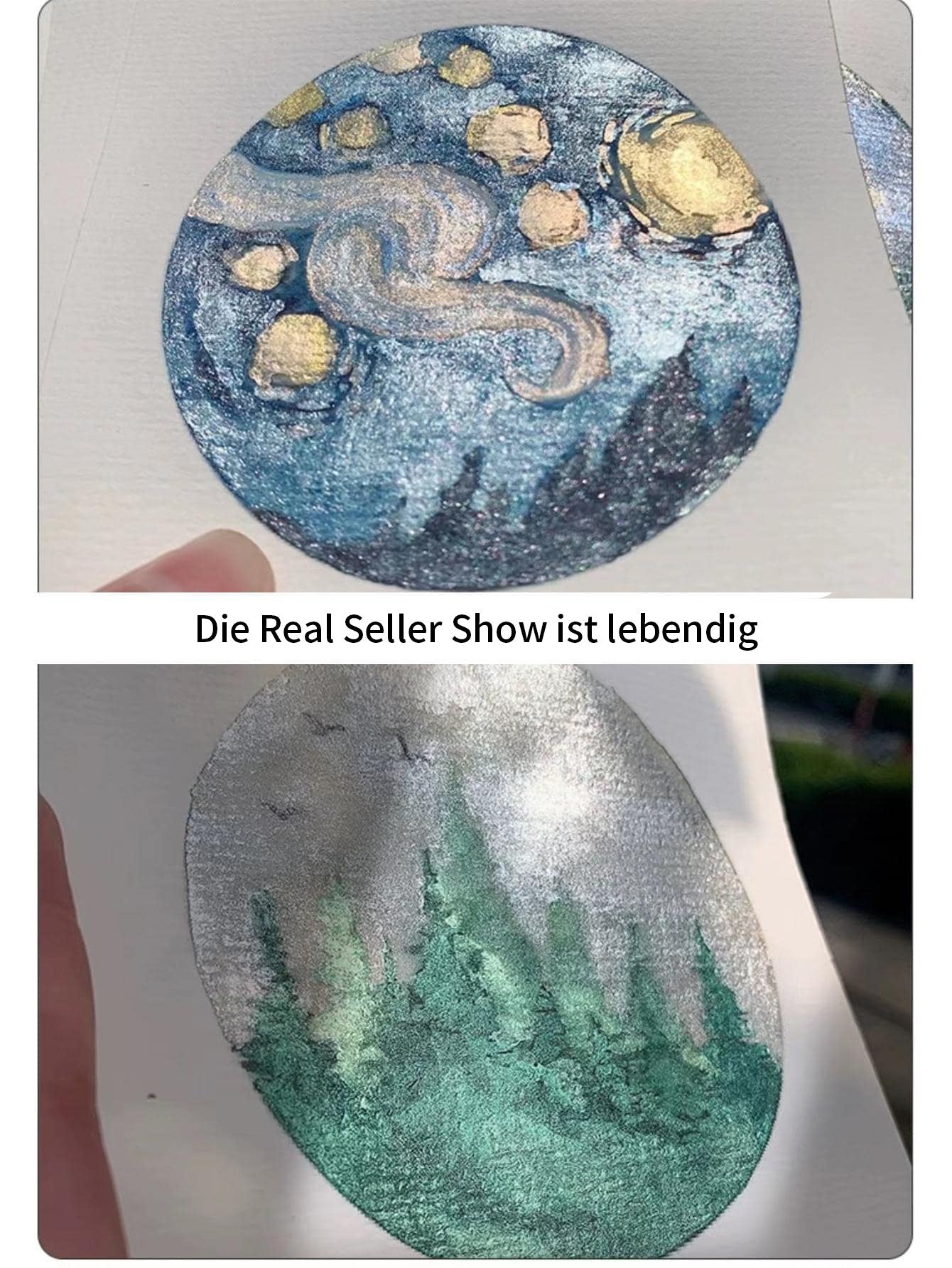 💥 Räumungsverkauf 😍🎨 20 Farben Aquarell Malkasten