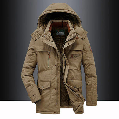 Parkas lässige wattierte Jacke