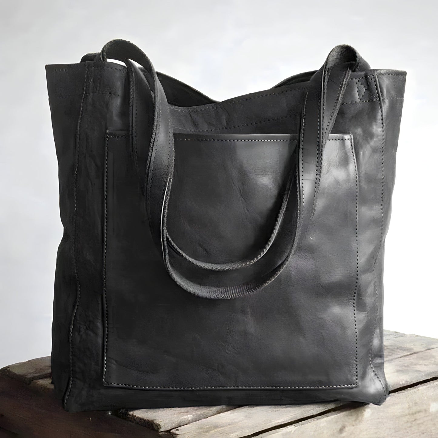 Sandsberg stilvolle Tasche aus veganem Leder