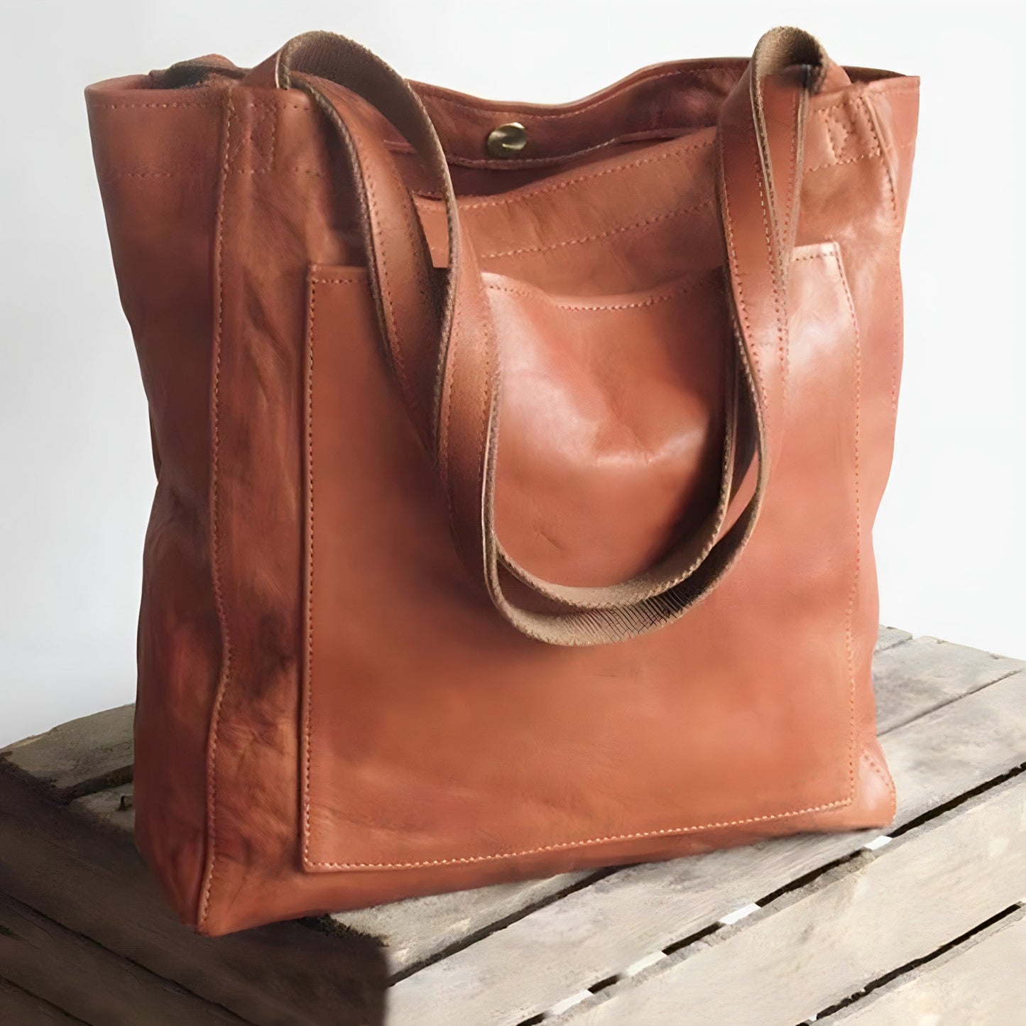 Sandsberg stilvolle Tasche aus veganem Leder