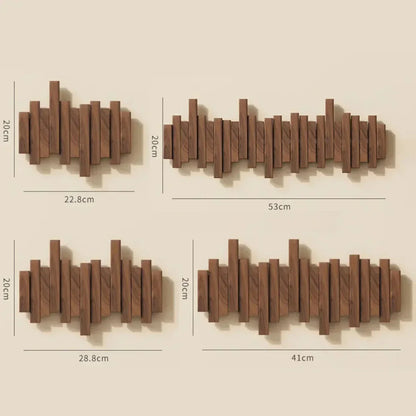 Sandsberg-Wandmantel aus Holz Klavier – Praktisch und Elegant zur Organisation Ihres Eingangs