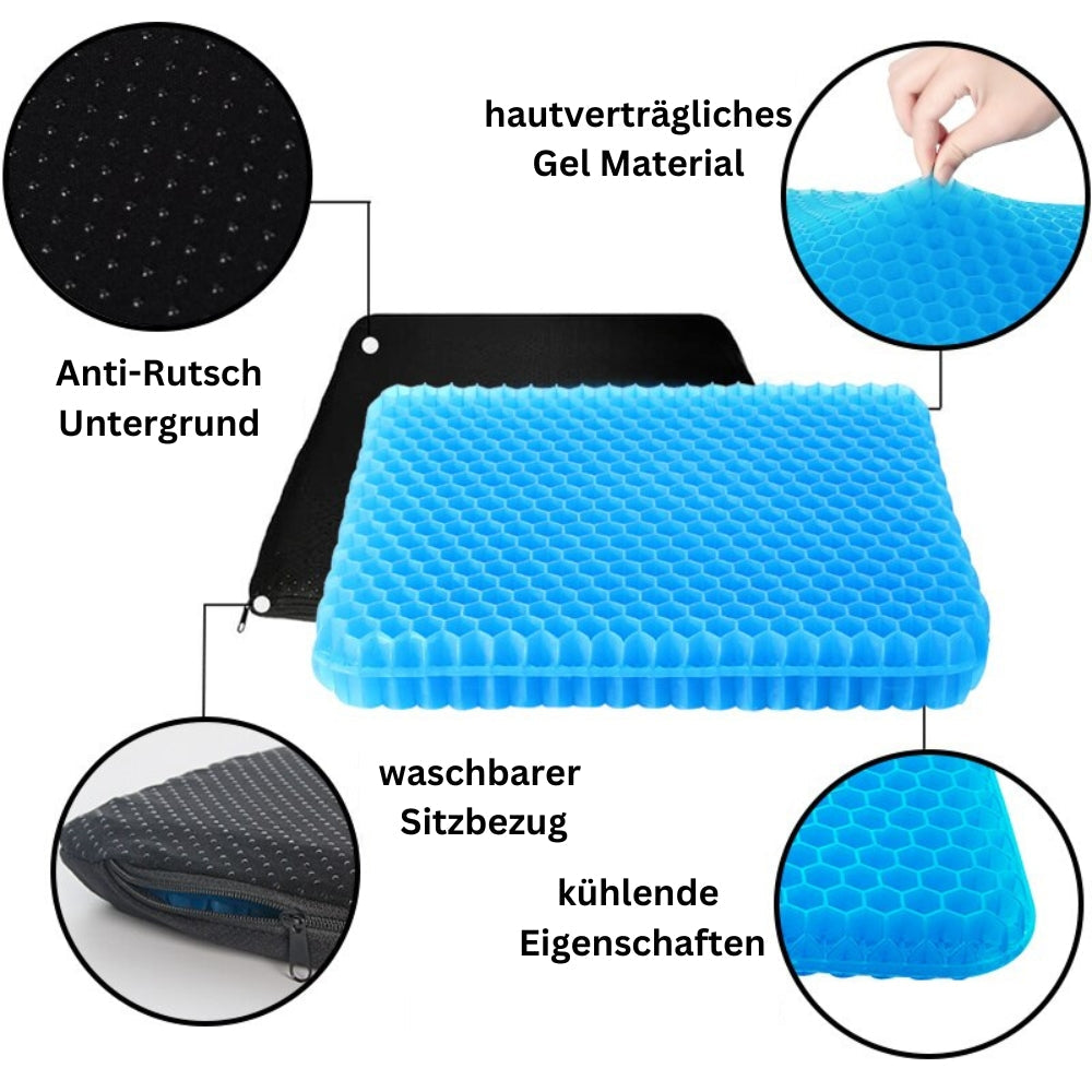 ErgoPad - ergonomisches Gelsitzkissen