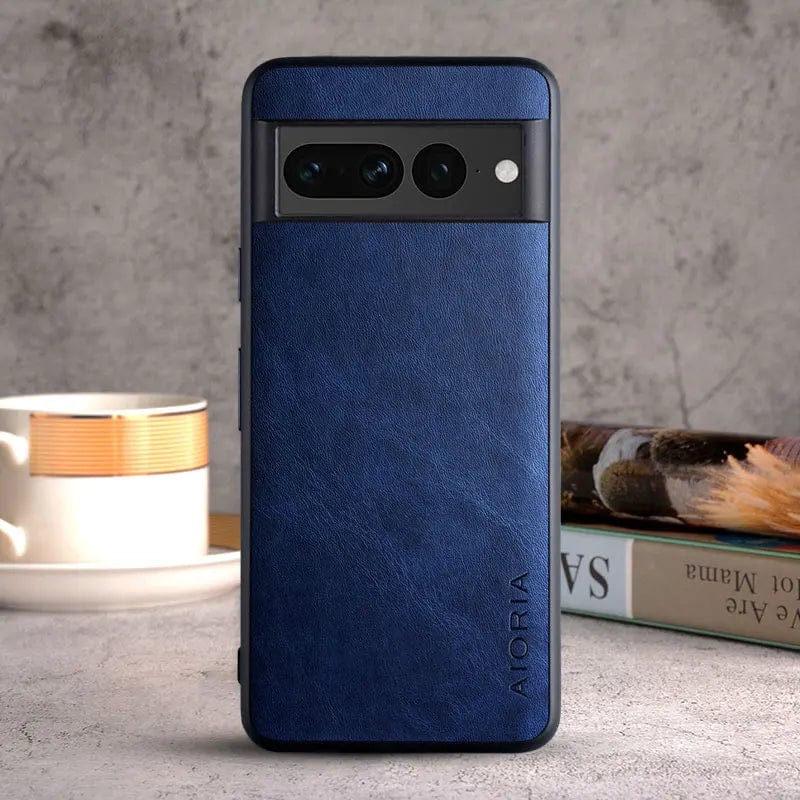 Luxuriöse Google Pixel 8/7/6-Hüllen aus Leder | Stoßfeste TPU-Schutz