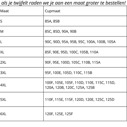 Sandsberg | Plus-size natural lift BH