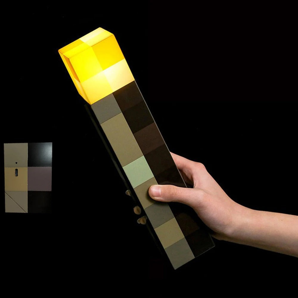 GlowTorch | Stimmungsvolle Beleuchtung mit Minecraft LED-Lampe