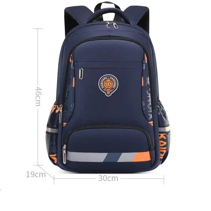 Orthopädischer wasserdichter Schulrucksack für Jungen