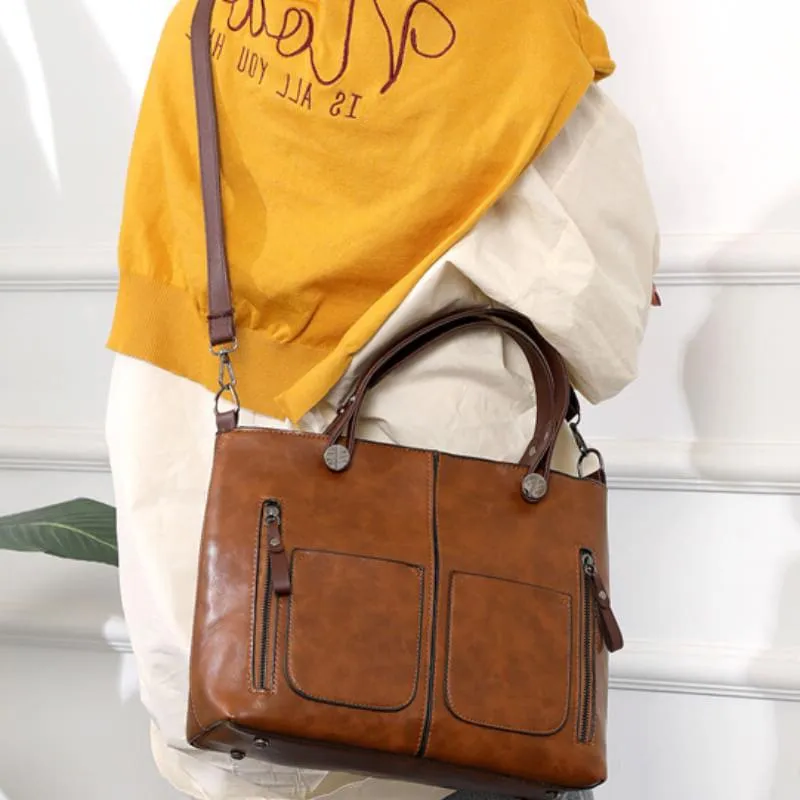 Elegante Ledertasche