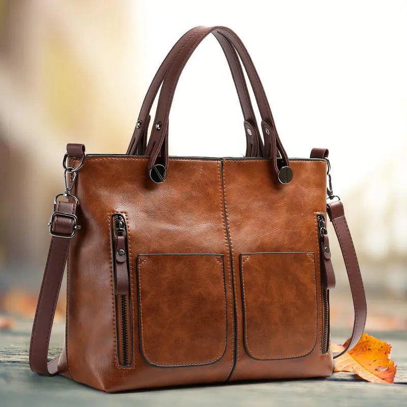 Elegante Ledertasche