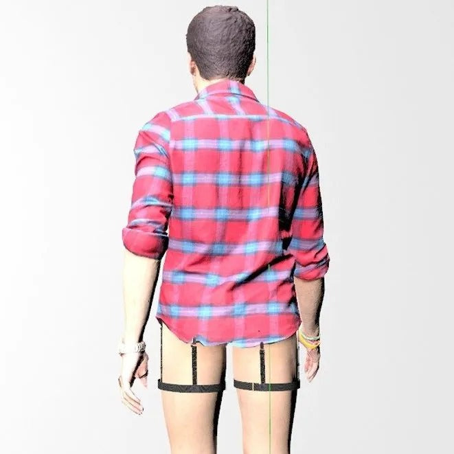 Herren Hemd-Stäbe Gummibänder Hosenträger für sicheren Hemd-Halter