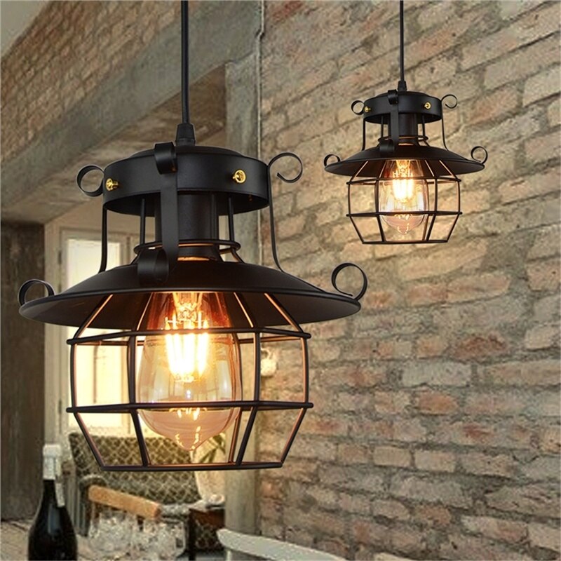 Sandsberg Antike industrielle Loft-Deckenlampe