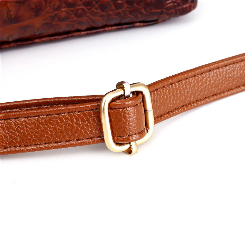 Sandsberg Leder-Krokodiltasche – mit handgefertigten Details