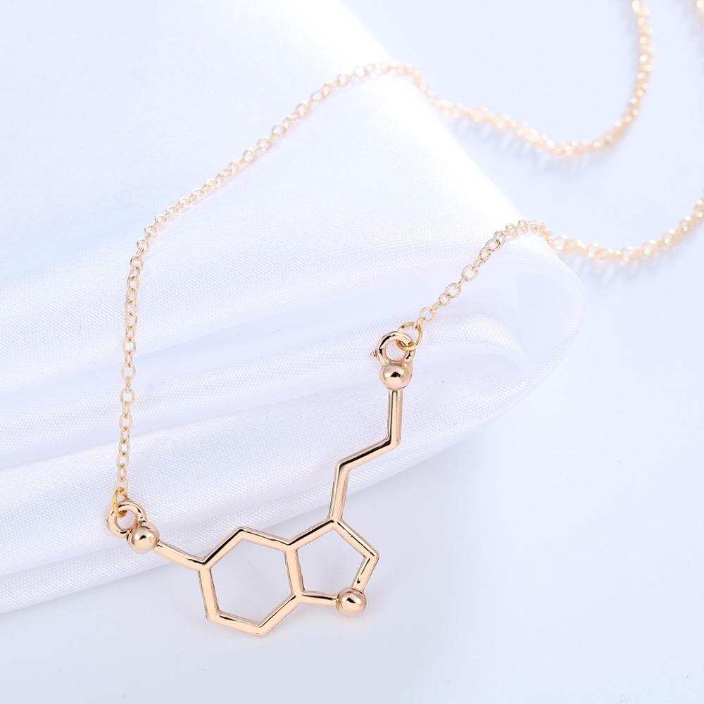 Serotonin (Glückshormon) Molekül Kette