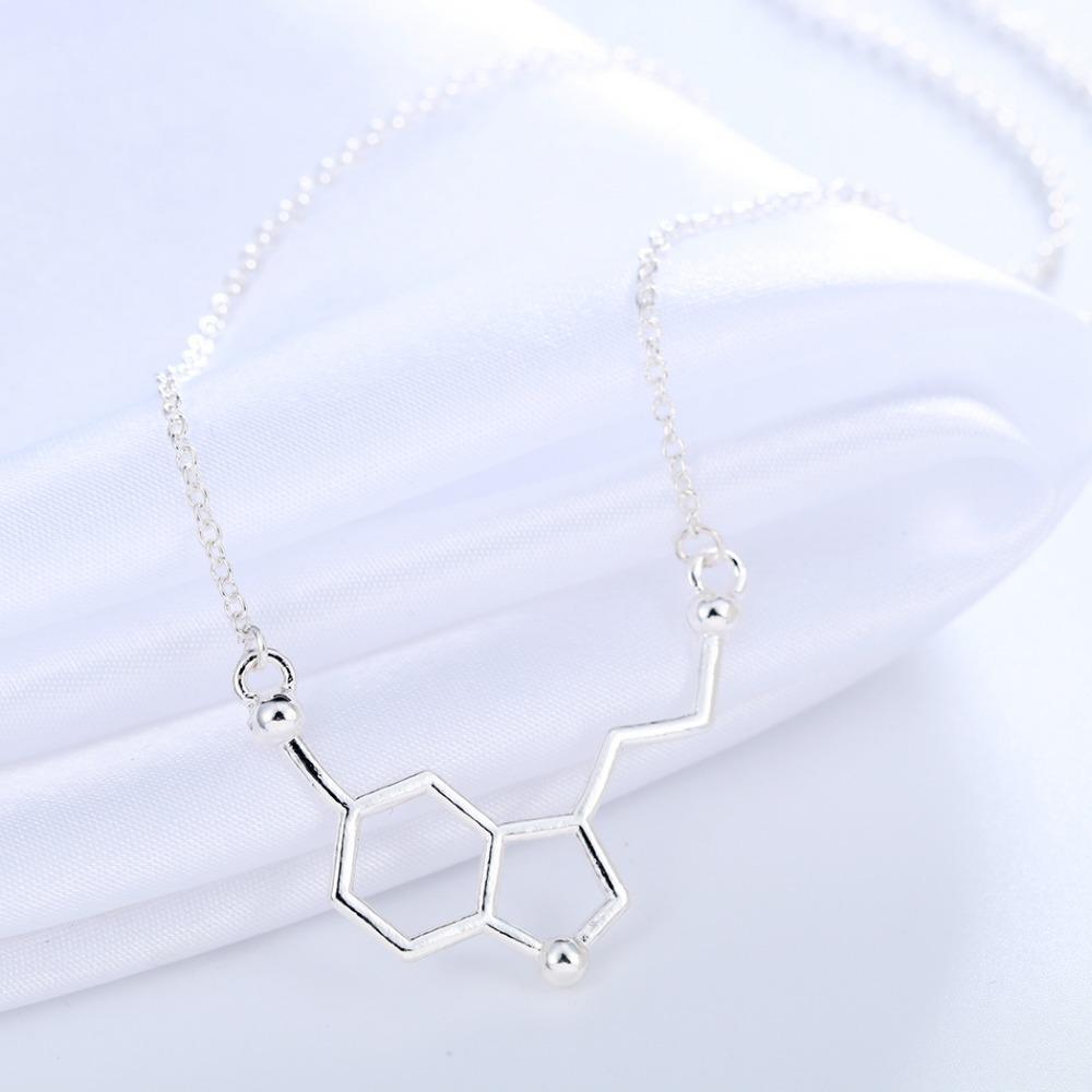 Serotonin (Glückshormon) Molekül Kette