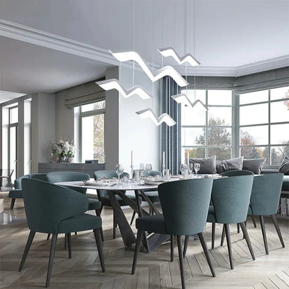 Moderne DIY LED-Pendelleuchte – dimmbar