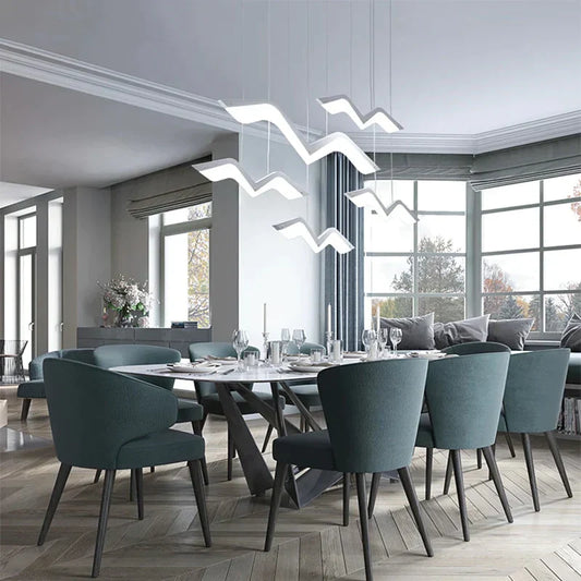 Moderne DIY LED-Pendelleuchte – dimmbar