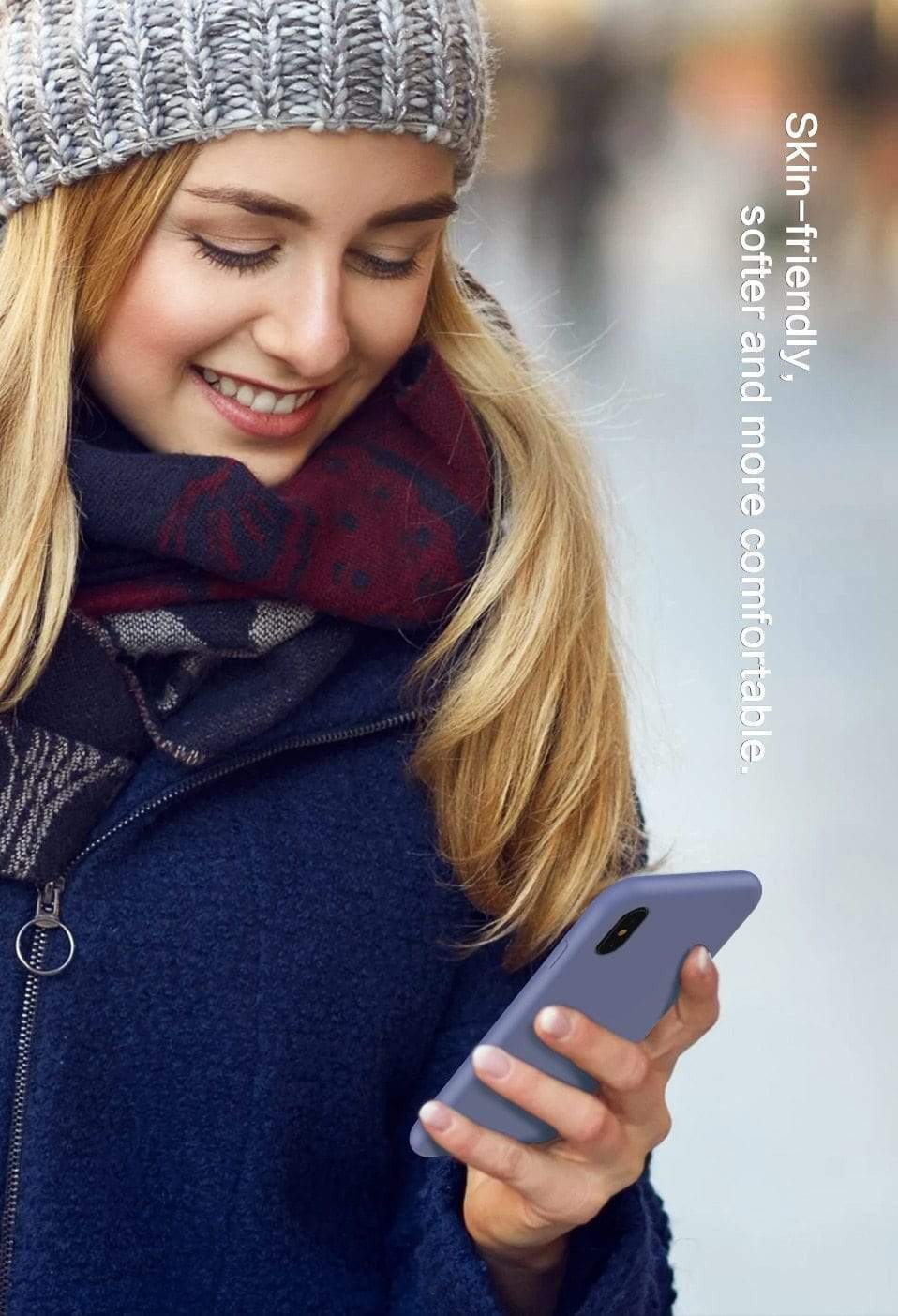 Rote Original Silikonhülle