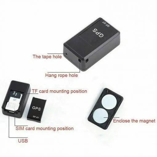 Mini GPS Tracker Magnetisch Echtzeit Auto Lastwagen Fahrzeug Locator