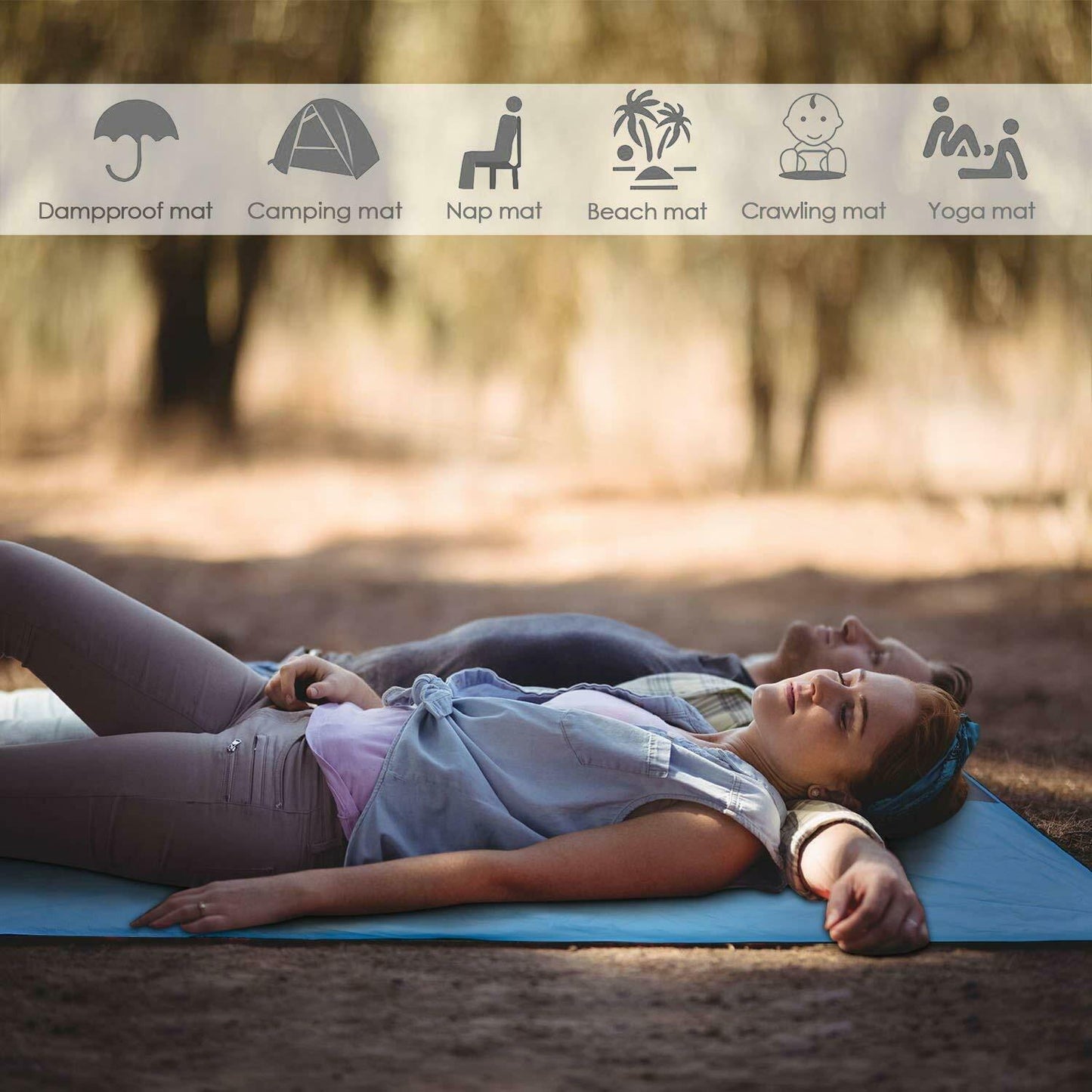 Sanddichte leichte Stranddecke