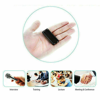 Mini-Sprachrekorder – Mini-Audiorecorder – Mini-Aufnahmegerät – Kleinster versteckter Audiorecorder