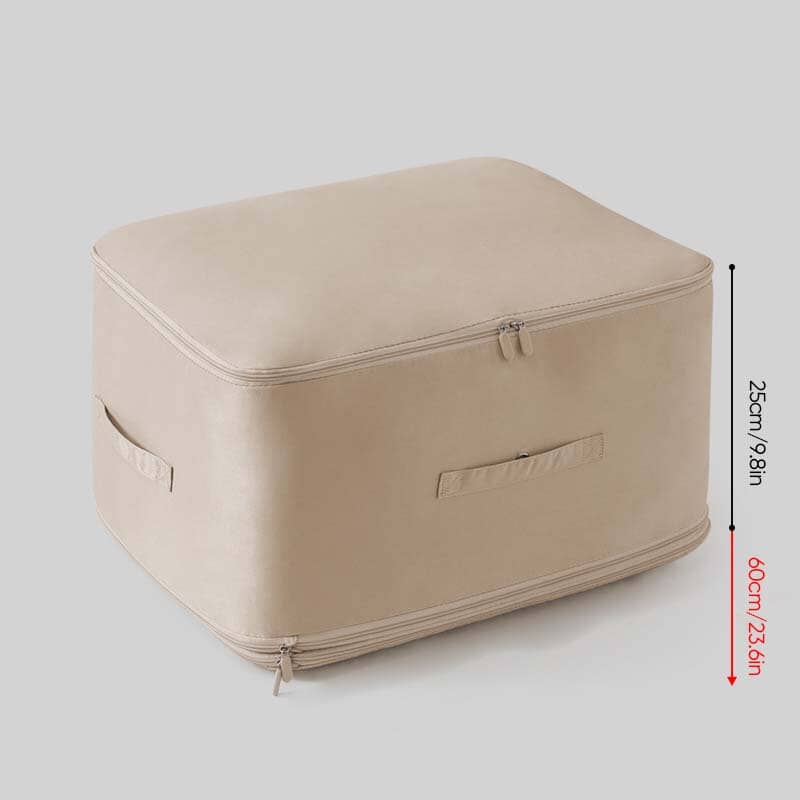 Extrem platzsparender, selbstkomprimierender Organizer