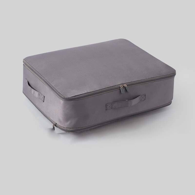 Extrem platzsparender, selbstkomprimierender Organizer