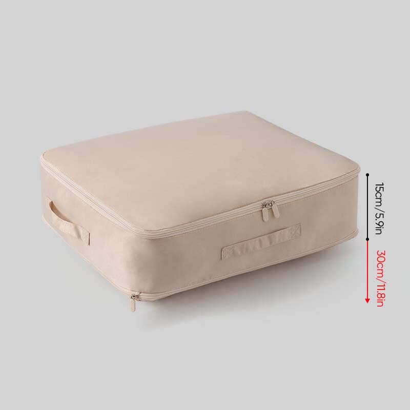 Extrem platzsparender, selbstkomprimierender Organizer