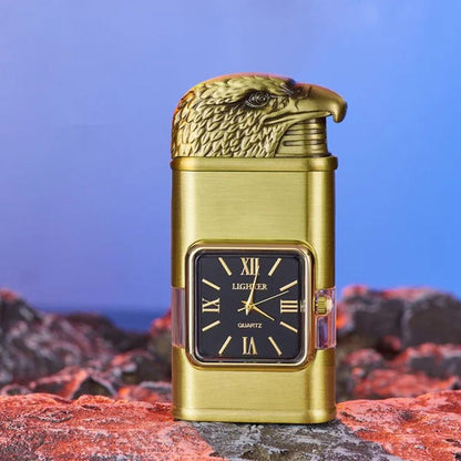 Sandsberg Vintage Uhr Bezel Jetflamme Taschenfeuerzeug