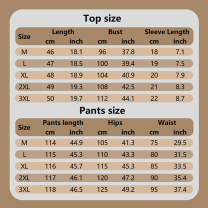 🔥Glänzende Strickjacke und weite Hose für Damen im 2er-Set.