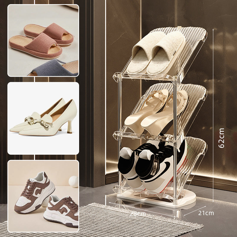 Luxe Transparente Robuste Mehrschichtige Schuhregal für den Hausgebrauch