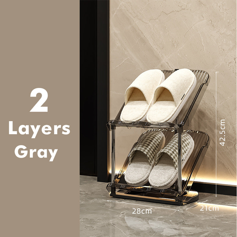 Luxe Transparente Robuste Mehrschichtige Schuhregal für den Hausgebrauch